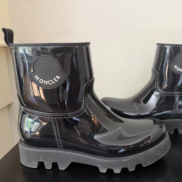 Moncler Rubber Rain Boots - Size: 11 | IT 41 - Picture 1 of 5